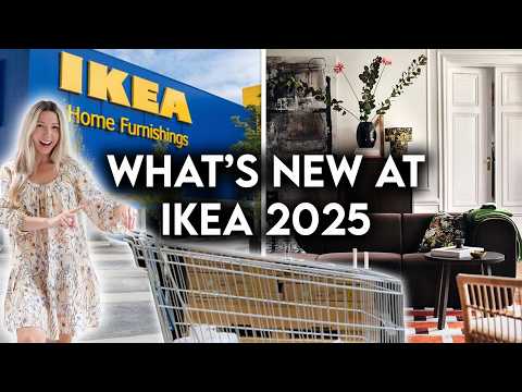 IKEA SHOP WITH ME SUMMER 2025 | NEW PRODUCTS + HOME DECOR
