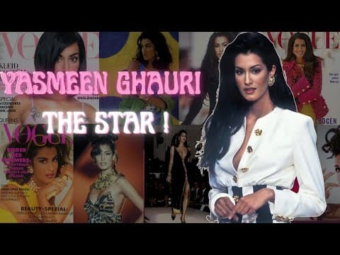 The Supermodel Who Gave It All Up — Yasmeen Ghauri’s Exit Story
