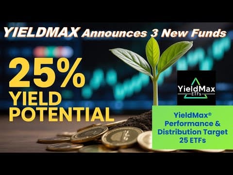 NEW YieldMax 25% Target Income ETFs — Full Review, Risks & What Investors Need to Know