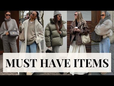 This Year's Must-Have fall 2025 Items Every Woman Over 50 Needs