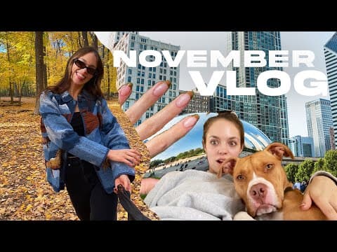 FALL VLOG 🍁 spending time alone, acting class + a quick trip to chicago!