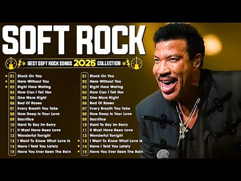 Lionel Richie, Rod Stewart, Phil Collins, Eric Clapton, Lobo📀Most Old Beautiful Soft Rock Love Songs