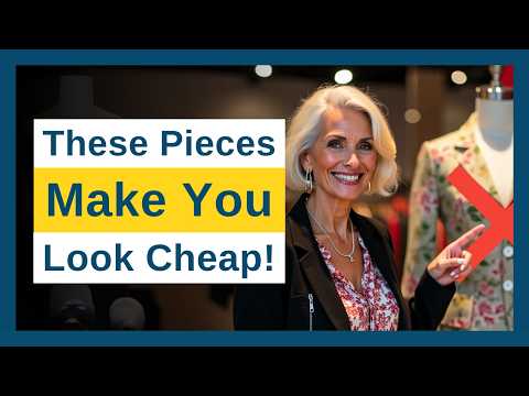 STOP Wearing These 6 Things After 50 — They Make You Look CHEAP!