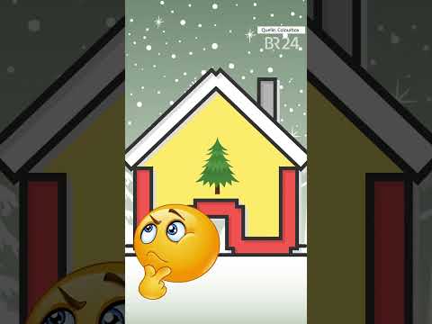 Warum stellen wir uns an Weihnachten einen Baum ins Wohnzimmer? | BR24 #Shorts