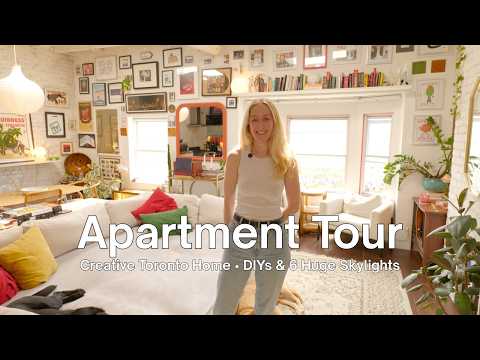 Why She Chose This Unique Apartment Hidden Above a Store in Toronto – FULL TOUR