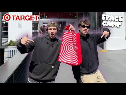 Target shopping spree! Finding Space Camp Wellness!