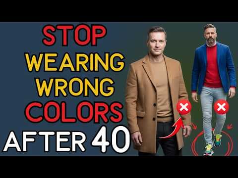 Over 40? Wear YOUR Best Colors — NOT Theirs | 40+ Men's Fashion
