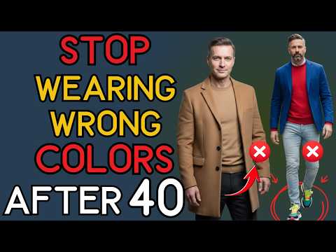 Over 40? Wear YOUR Best Colors — NOT Theirs | 40+ Men's Fashion