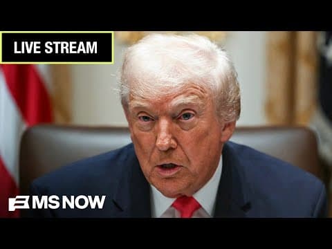 LIVE: Trump makes major announcement at the White House as tariffs BACKFIRE