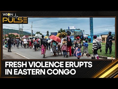 DR Congo: Fighting Between M23 Rebels & Congolese Forces Intensifies | WION Pulse