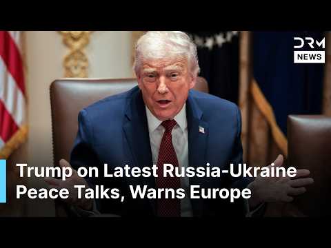 Trump Takes Press' Questions on Russia-Ukraine, Venezuelan Second Strike, Warns Europe | AC1N