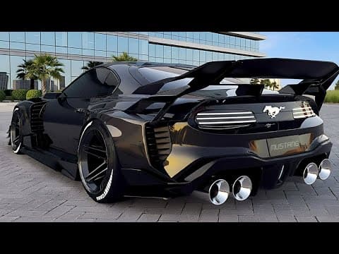 Mustang 2026 Global Debut – Old-School Muscle, New-World Tech!