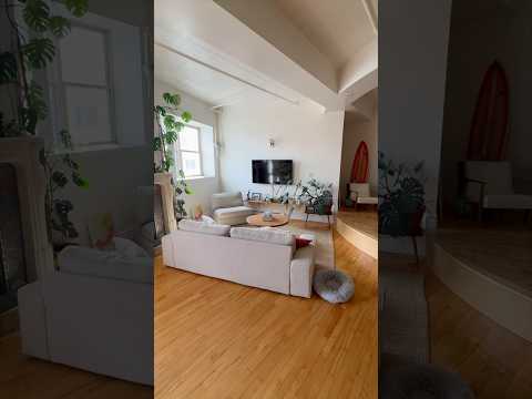 A Look Inside an Open Concept Loft Apartment #apartmenttour #hometour #home #interiordesign #design