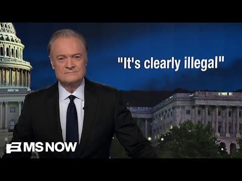 Lawrence: Pardoning history’s biggest drug dealers proves Trump doesn’t care about drug trafficking