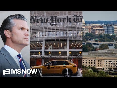 'This is us going to court': New York Times sues Pentagon over First Amendment rights