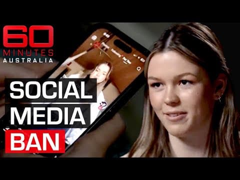 Will the world-first social media ban work? | 60 Minutes Australia