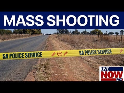 At least 11 killed in shooting at a South African bar