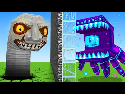 I Cheated with OP BOSSES in Roulette Mob Battle!