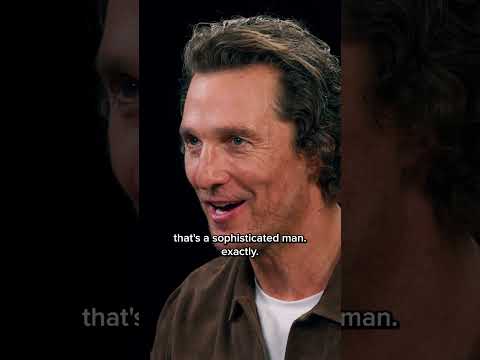Matthew McConaughey is gonna be alright, alright, alright on the newest Hot Ones ๐ฅ