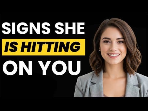 ⭐ Girls Do "THIS" When Hitting On A Guy! 19 Signs She’s Hitting On You (Is She Flirting With Me?)
