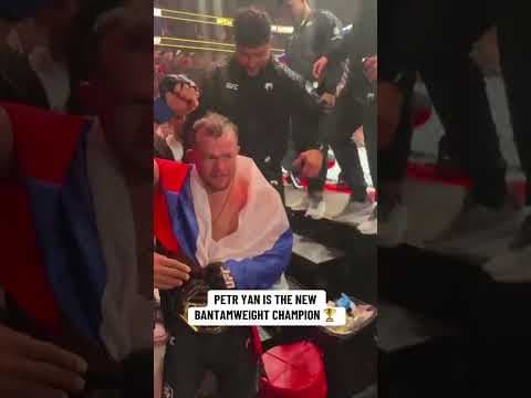 Yan leaves the Octagon as champion #UFC323