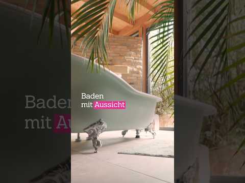 Badezimmer mit Fensterfront 🛁🪟 #bathroomdesign