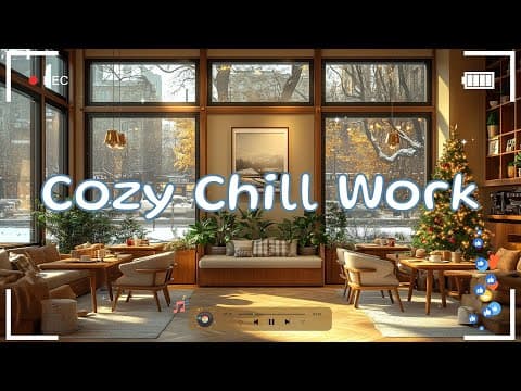 Focus in Winter โ๏ธ Christmas Lofi Music for Studying, Journaling or Working from Home