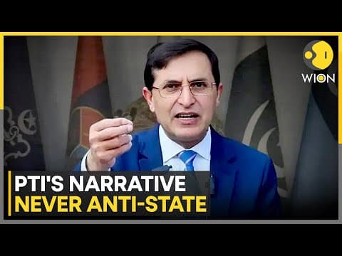 Pakistan: PTI Chief Responds to DG ISPR, Rejects ‘Anti-State’ Narrative Claim | WION