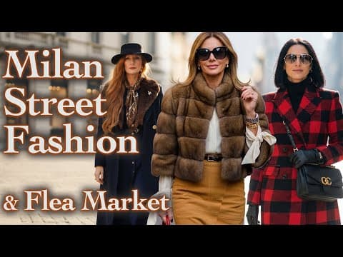Beautiful Winter Outfits from Milan: How Italians Create Unique Looks Every Day. Milan Street Style