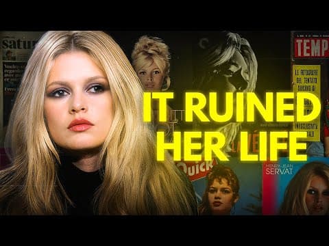 How Brigitte Bardot Paid The Price For Becoming An Icon