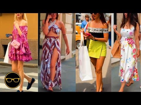 Most Beautiful & Trendy Summer Outfits Inspiration from Milan💖 Stunning Outfits You Need This Season