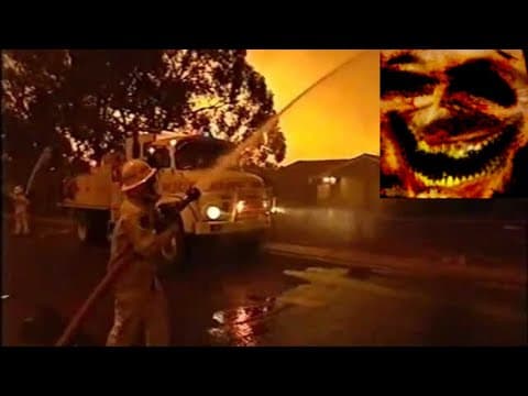 Forsen reacts to Canberra Australia Firestorm 2003