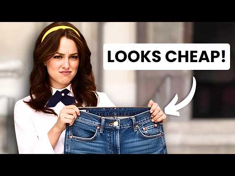This is Why You Look Cheap in Jeans