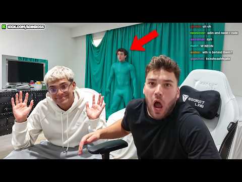 I Secretly Hid in Famous Livestreams Again ... Again