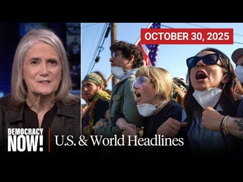 Top U.S. & World Headlines — October 30, 2025