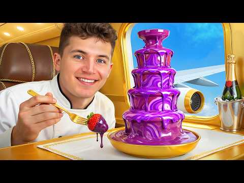 $1 vs $100,000 Airplane Food