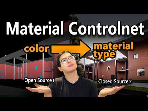 We trained the First Material Controlnet Model! Spent 6 months annotate 10K dateset....