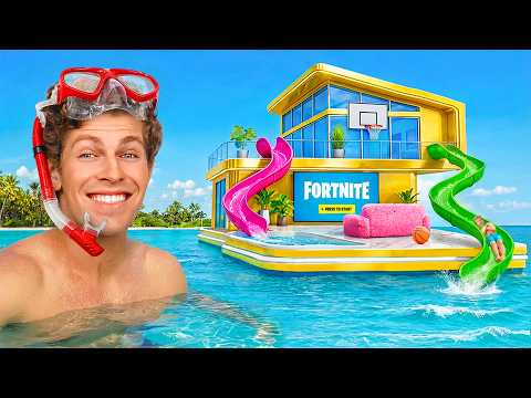 I Built a Floating House!