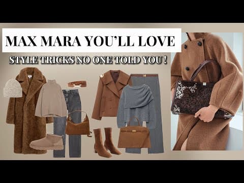 Max Mara Inspired Winter Looks You’ll Adore | Chic Seasonal Trends