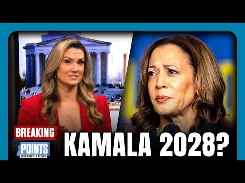 READY FOR KAMALA 2028? Failed Candidate Floats Run