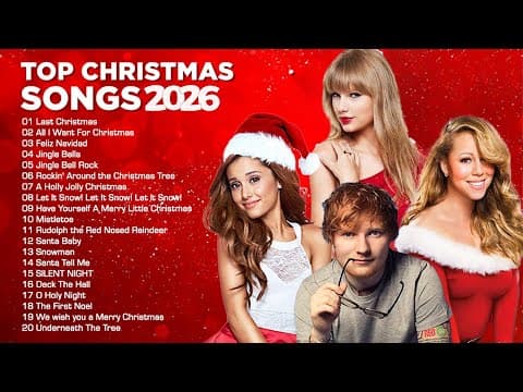 Top Christmas Songs of All Time 🎄 Best Christmas Music Playlist 🎅🏼 Merry Christmas Song Playlist