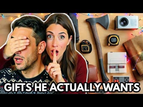 40+ Gift Ideas He’ll Be Bragging About All Year (not another wallet!) 🎁