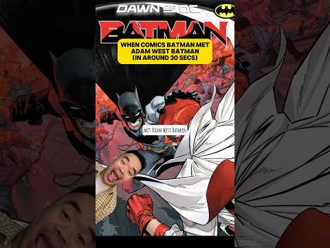 Comics Batman & Adam West Batman #batman #shorts #superman