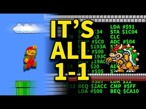 Hacking Super Mario So It’s All One Long Level