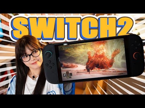 任天堂SWITCH2開箱體驗!最簡單的快樂!新遊戲好玩麼?|大狸子切切裡