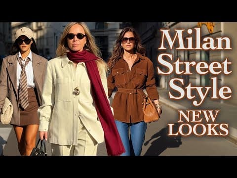 Milan Street Style October 2025: Beautiful Autumn Outfits.Fall Fashion in Shades of Burgundy & Brown