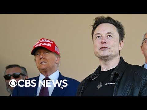 Trump threatens to cut Musk's government contracts