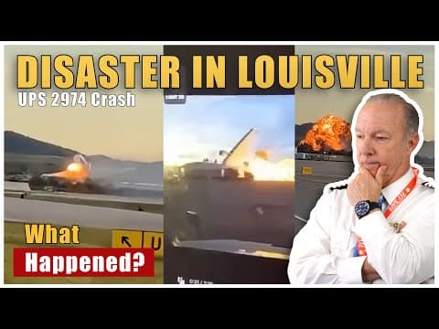 What Happened in Louisville? Pilot Reacts to Crash Footage