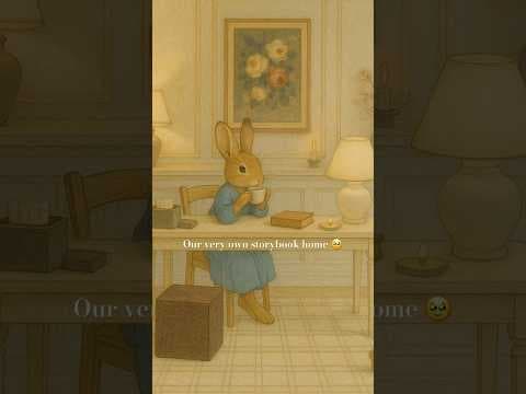 If our home was a scene out of Beatrix Potter’s Peter Rabbit🥕🏠🥹