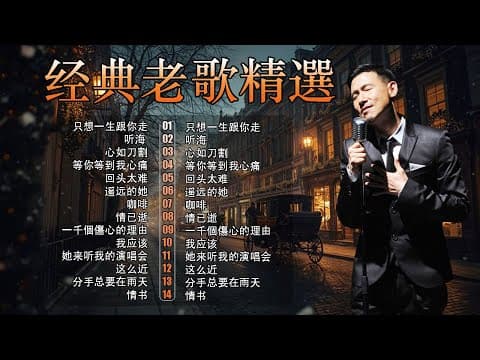 經典粵語歌曲|歌神張學友20首金曲精選 🎵 還是覺得妳最好・分手總要在雨天・藍雨 – 90年代懷舊金曲回顧 | Cantonese Golden Hits | Chinese Golden Music